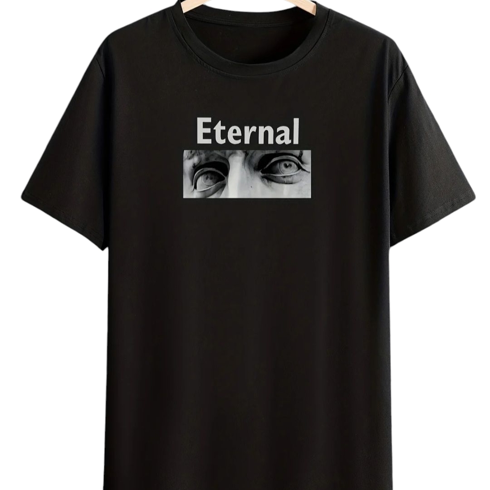 Eternal Black Graphic T-Shirt